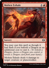 Exalação Fundente / Molten Exhale - Magic: The Gathering - MoxLand